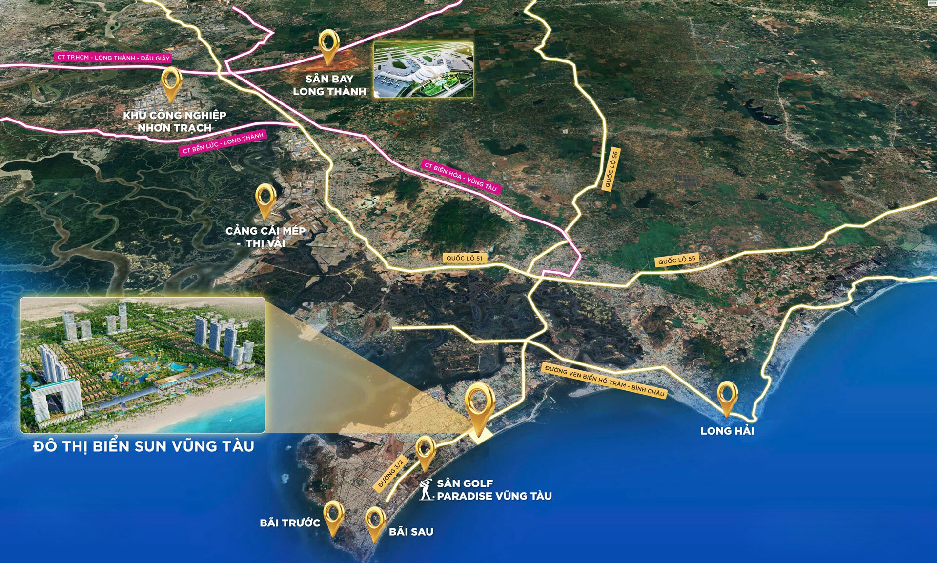 Lộ Trình Di Chuyển đến Vị Trí Blanca City